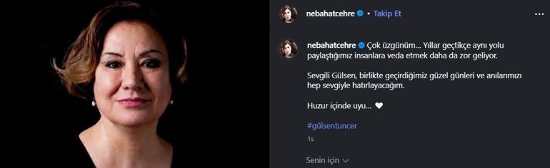 SON DAKİKA | Gülsen Tuncer hayatını kaybetti Sanat camiasından Aşk-ı Memnunun Arsen Hanımına veda
