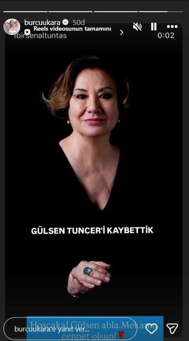 SON DAKİKA | Gülsen Tuncer hayatını kaybetti Sanat camiasından Aşk-ı Memnunun Arsen Hanımına veda