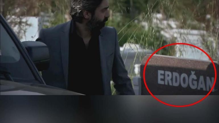 Kurtlar Vadisindeki o sahne Erdoğan yazılı mezar taşı dosyaya eklendi