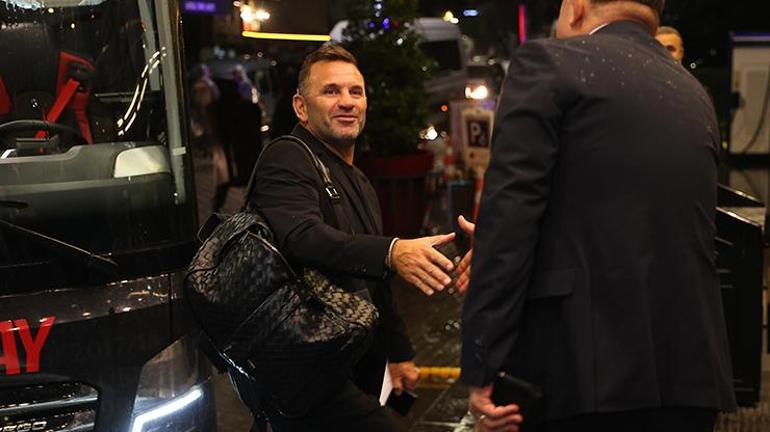 Galatasaray kafilesi, Trabzon’da