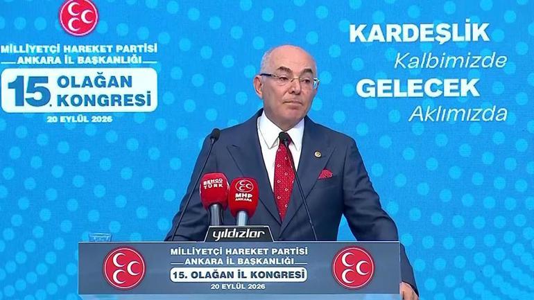 MHP Ankara İl Kongresi’nde terörsüz Türkiye gündemi öne çıktı