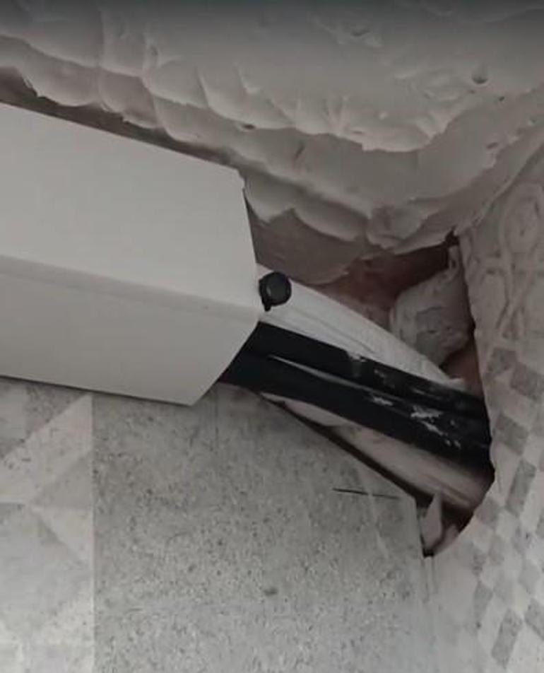 Kilo verme merkezinin duşunda gizli kamera bulundu