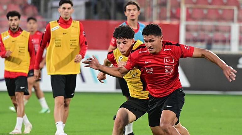 Ümit Millî Takım, Ukrayna maçı hazırlıklarına başladı