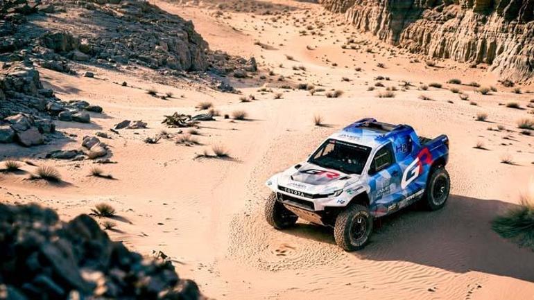 Toyota Hidrojenli Hilux ile Dakar’da yarışacak