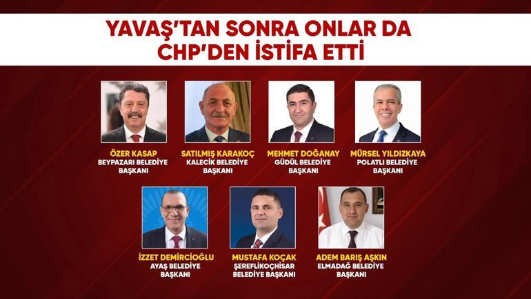SON DAKİKA CHP’de peş peşe istifalar: Yavaşın ardından 7 belediye başkanı daha ayrıldı