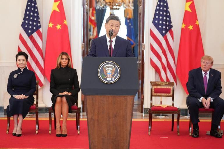 SON DAKİKA... Trump ile ortak basın toplantısında konuşan Şi: Çin ve ABD çatışırsa kayıp çok olur