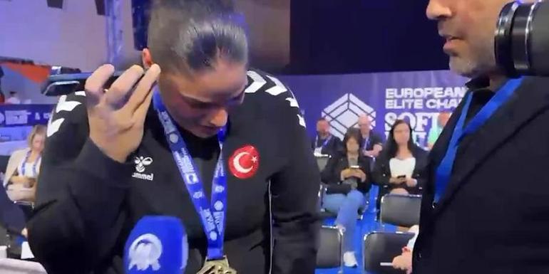 Cumhurbaşkanı Erdoğandan Avrupa şampiyonu Havvanur Kethüdaya tebrik telefonu