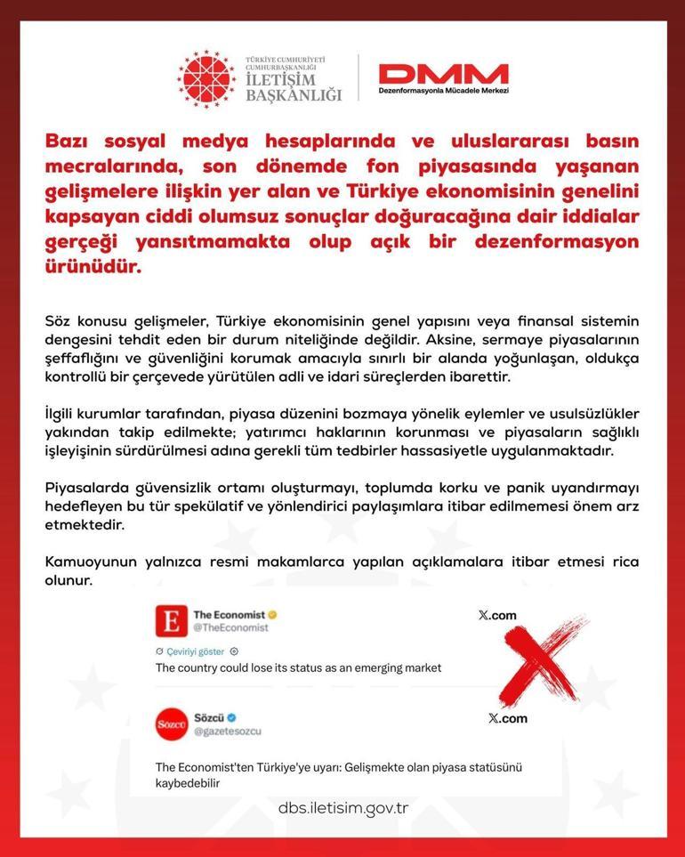 DMMden fon piyasası iddialarına yanıt: Dezenformasyon ürünü