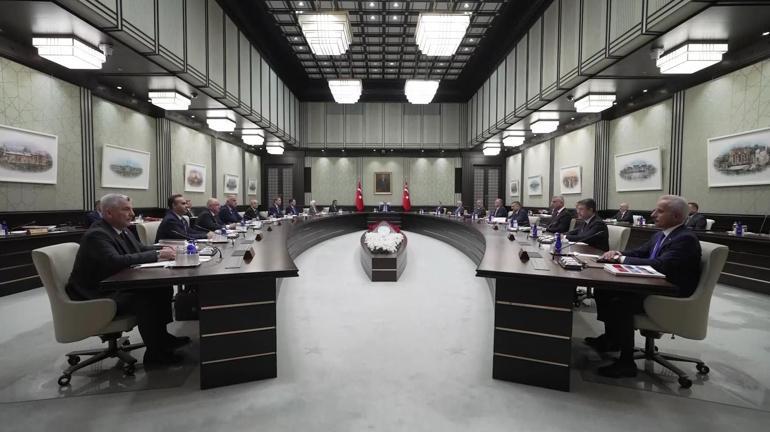 BM sonrası ilk kabine toplantısı