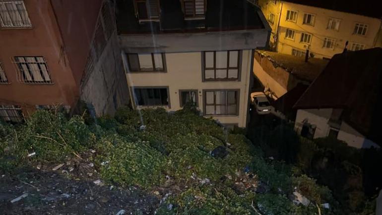 Apartmandaki 25 kişi tahliye edildi