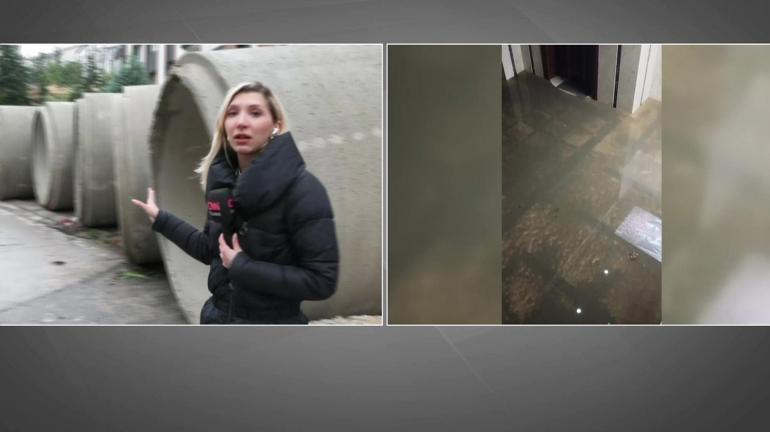 CNN TÜRK sahada: İstanbul ve Ankara’yı sağanak vurdu Toprak kayması ve su baskını