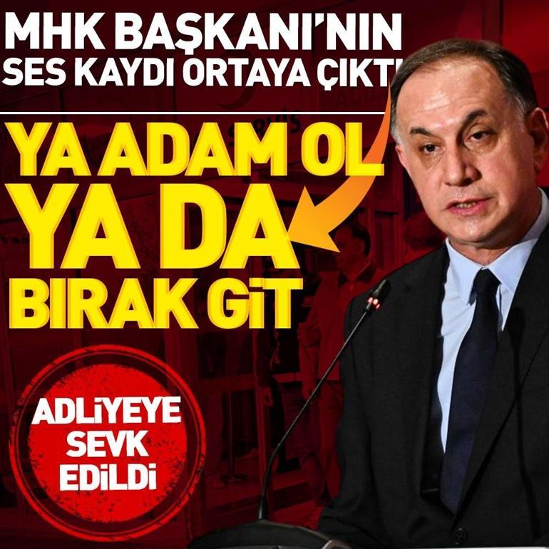 MHK Başkanı Ferhat Gündoğdu hakemi böyle tehdit etmiş