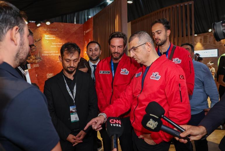 TEKNOFEST Güneydoğu rekora koşuyor Haluk Bayraktar, Demirören Medya standını ziyaret etti