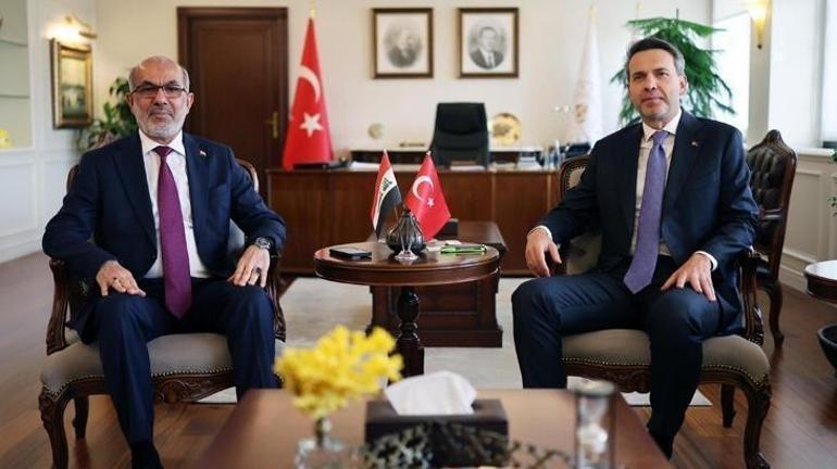 Türkiye ile Irak arasında yoğun enerji diplomasisi: Bakan Bayraktar, Irak Petrol Bakanı Hüdeyir ile görüştü