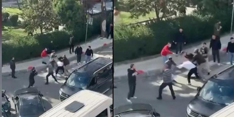 Tekmeler havada uçuştu