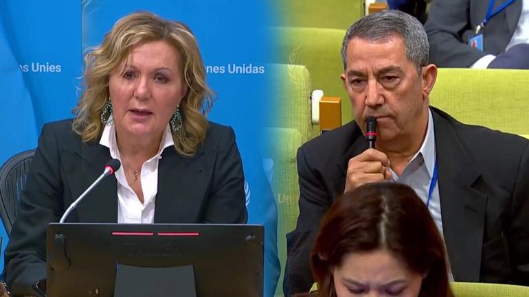 Yunanistan elçisini BMde terleten soru