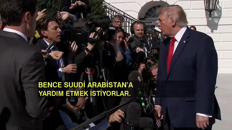 ABD Başkanı Trump CNN TÜRKe konuştu: Türkiyenin Suudi Arabistana yardım etmesi çok iyi