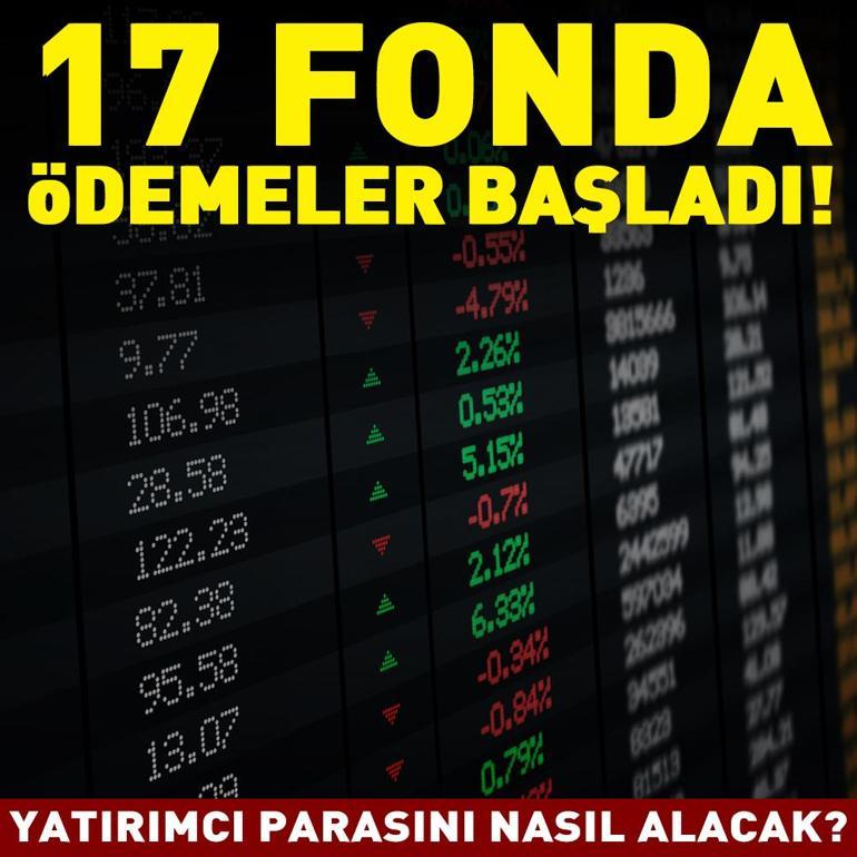 43 bin fon katılımcısının paraları bankalara aktarıldı
