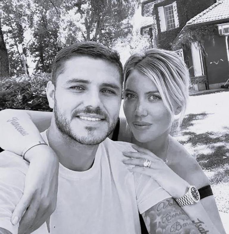 Galatasaraydan ayrılmıştı Mauro Icardiden bomba Wanda Nara paylaşımı: Boşanma tazminatı talebini...