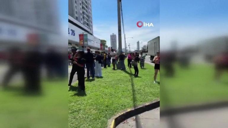 SON DAKİKA: Panamada 7,6 büyüklüğünde deprem Pasifikte tsunami alarmı