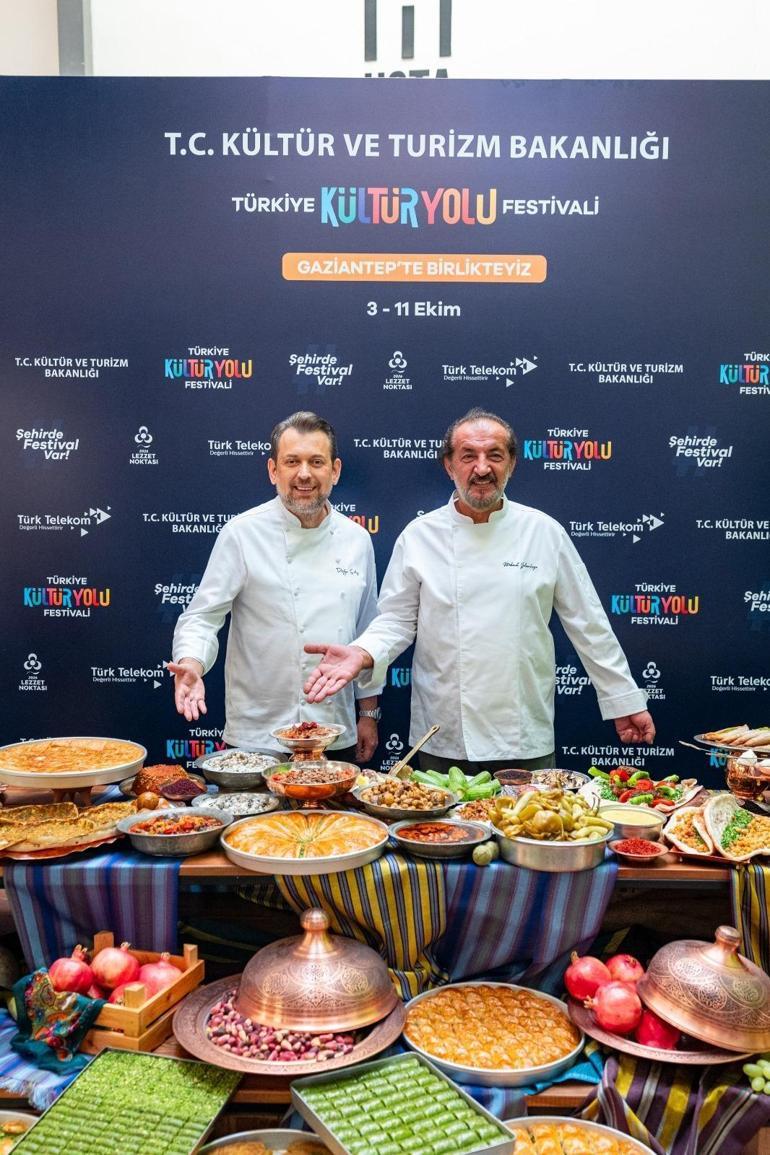 Gastroantep Kültür Yolu Festivali’ne lezzet çıkarması: Baklava, kebap, beyran, katmer...