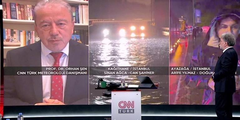 İstanbulda sağanak ne zaman bitecek Prof. Dr. Orhan Şenden kritik uyarı