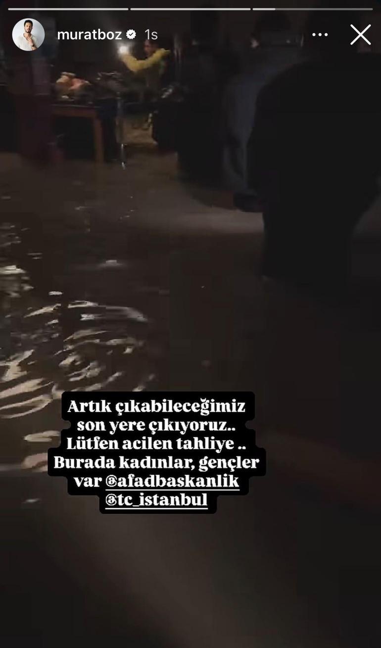 Murat Boz ve Demet Özdemirden yardım çağrısı İstanbul’da sağanak hayatı felç etti İşte son durum...