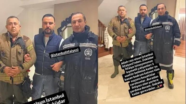 Murat Boz ve Demet Özdemirden yardım çağrısı Ünlü isimlerin evlerini su bastı
