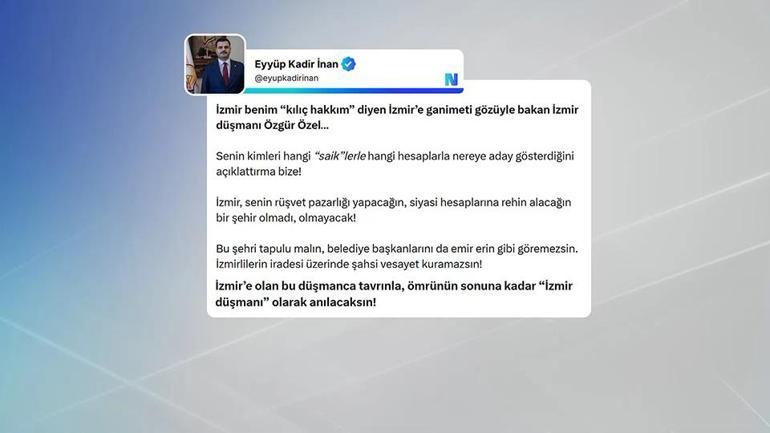 Burnundan fitil fitil getireceğim diyen Özgür Özele AK Partiden İzmir yanıtı