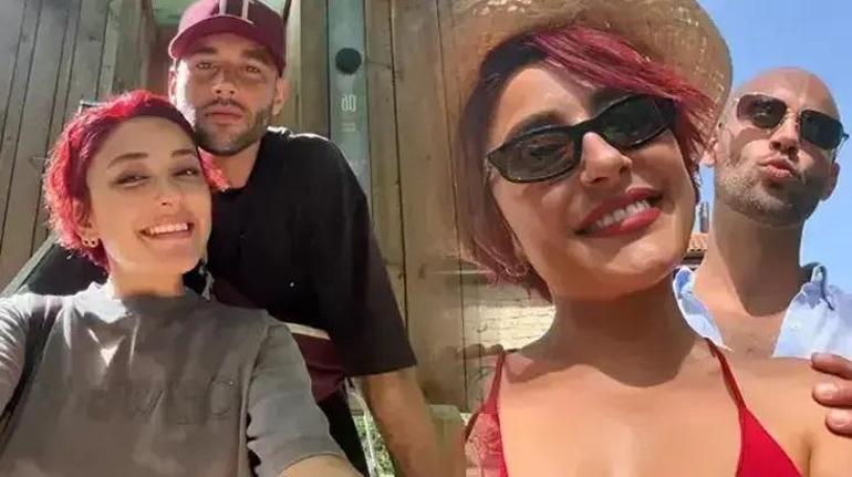 Melek Mosso ve İspanyol sevgilisi aşka geldi Romantizm dorukta