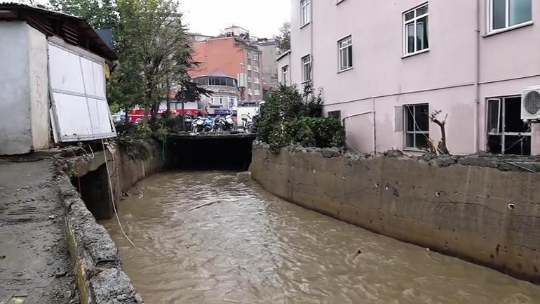 Bu iş yerinin altından dere geçiyor