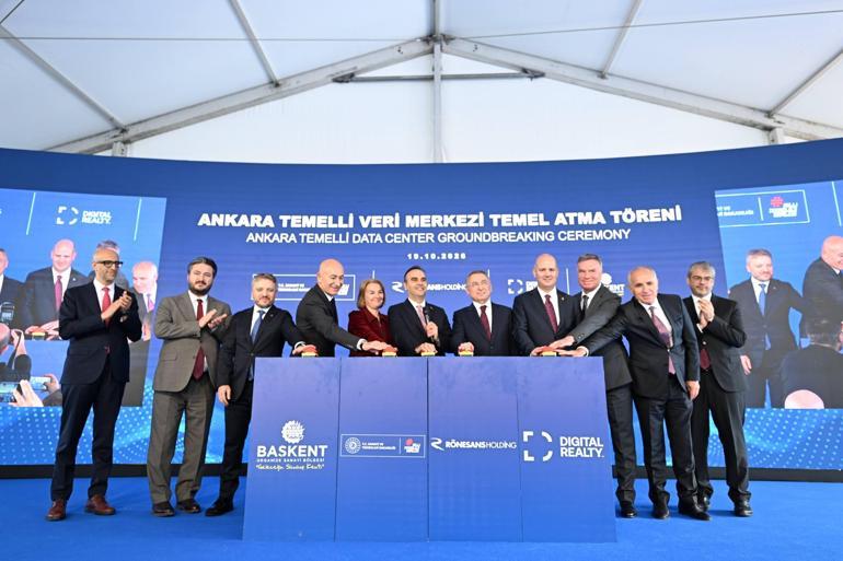 Bakan Kacır detayları paylaştı Ankara Temelliye 4,1 milyar dolarlık veri merkezi