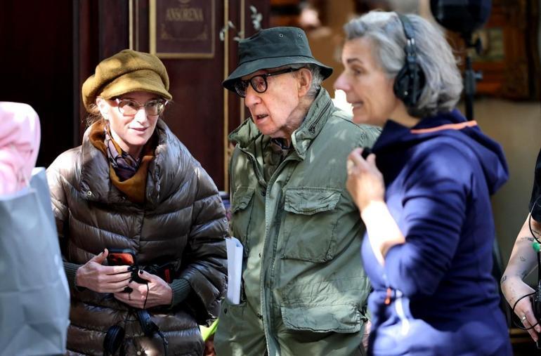Woody Allen yeni filminin çekimlerine Madrid’de devam ediyor