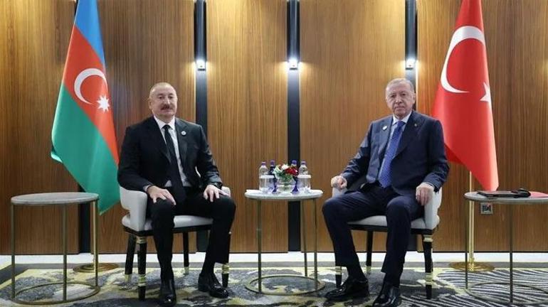 SON DAKİKA | Cumhurbaşkanı Erdoğan, Azerbaycan Cumhurbaşkanı Aliyev ile görüştü