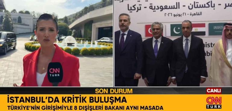 8 ülkenin dışişleri bakanları aynı masada olacak