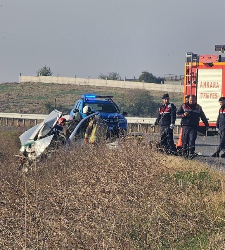 Polatlı'da Çarpışma: 3 Ölü, 4 Yaralı