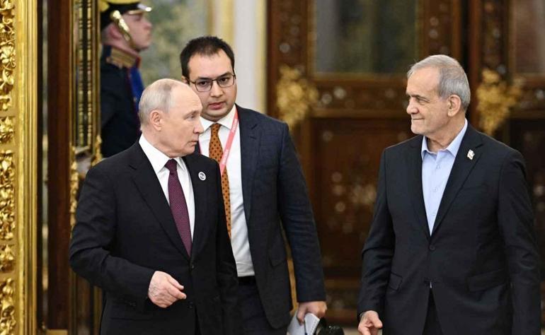 Moskova’da Putin-Pezeşkiyan görüşmesi: ABD olmadan bütün sorunlarımızı çözebilecek kapasitedeyiz”