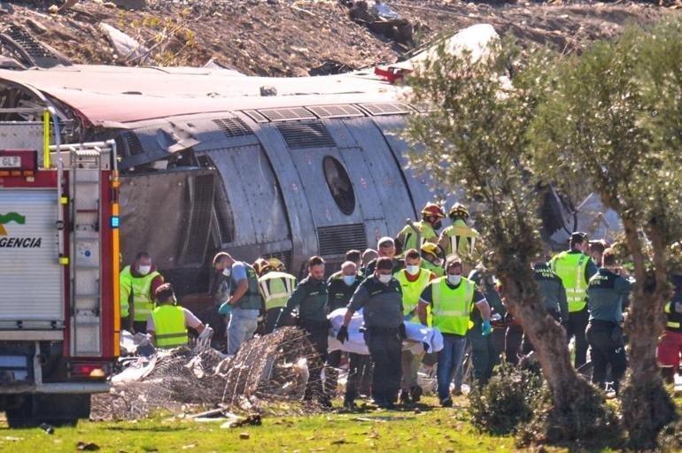 İspanyadaki tren kazasına Türkiyeden taziye mesajı