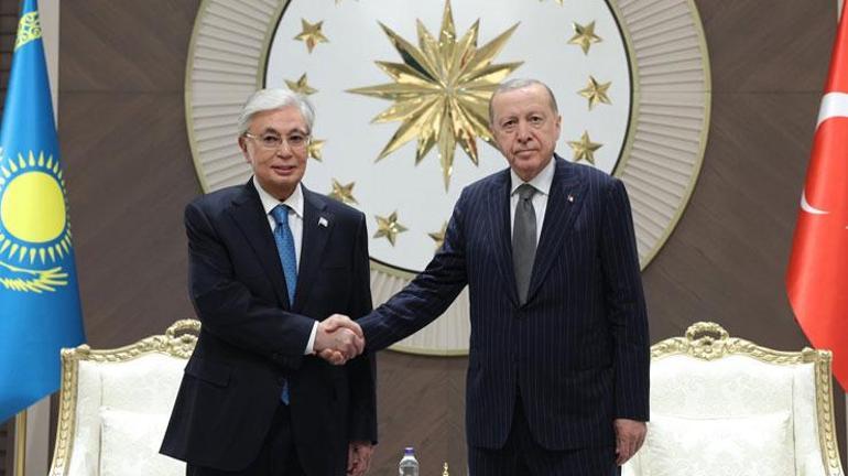 Ankarada Türk dünyası diplomasisi Erdoğan, Tokayevi 21 pare top atışıyla karşıladı