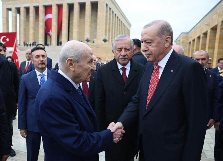 Devlet erkanı Anıtkabiri ziyaret etti