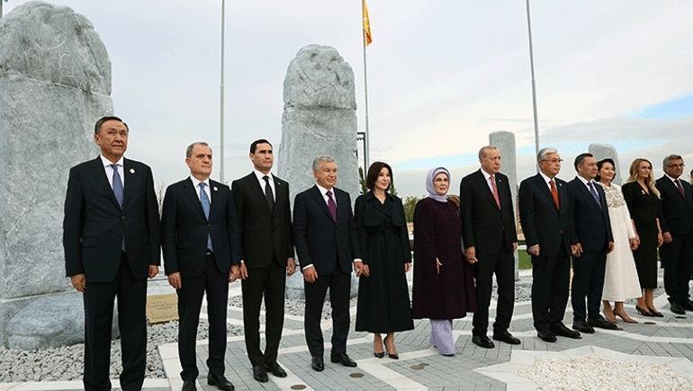 Cumhurbaşkanı Erdoğan, Türk Devletleri Medeniyet Parkının açılışına katıldı