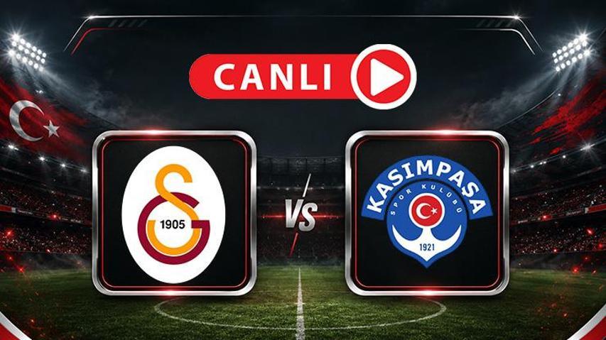 Galatasaray - Kasımpaşa | Muhtemel 11ler ve canlı yayın bilgileri
