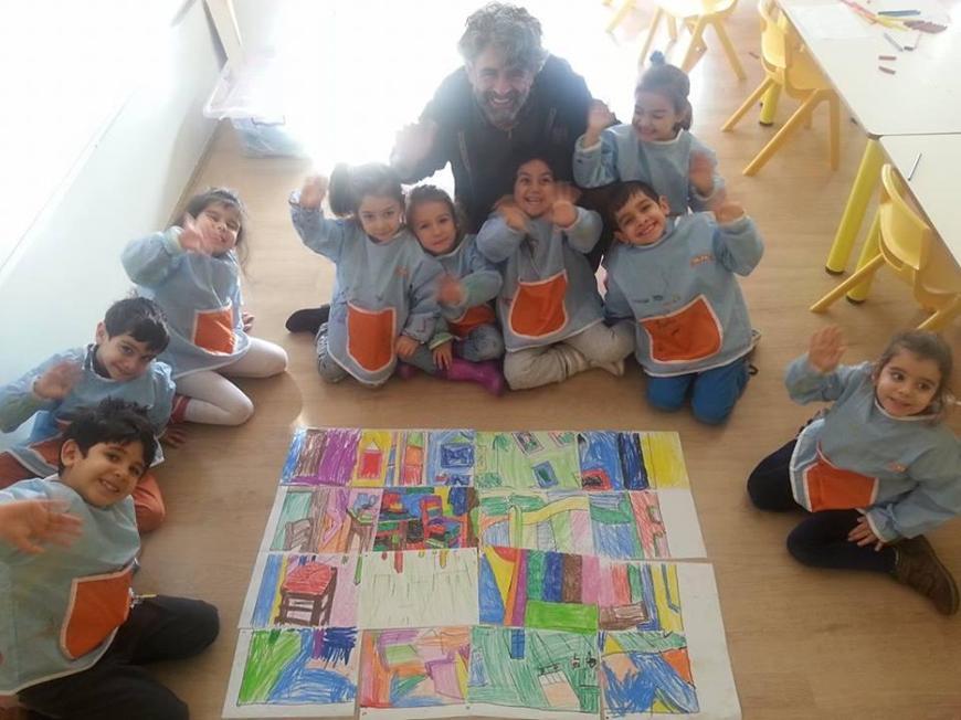 Çocuklara sömestir tatilinde Van Gogh sanat atölyeleri